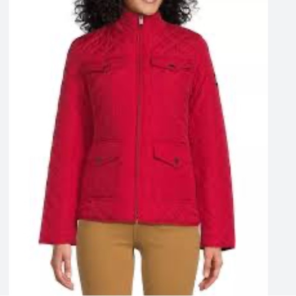 Red Tommy Hilfiger stadium jacket - Picture 11 of 11